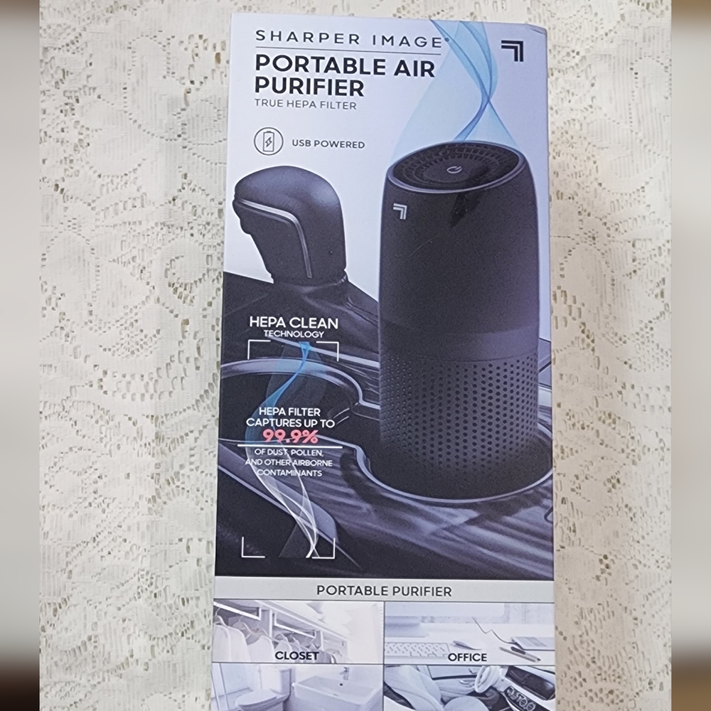 Sharper Image Portable Air Purifier